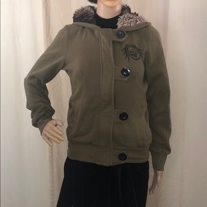 Fox Forest Green Jacket/Coat